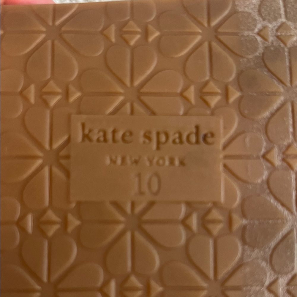 Kate Spade New York Cork Platform Slide Sandals Striped Size 10 - Picture 2 of 8
